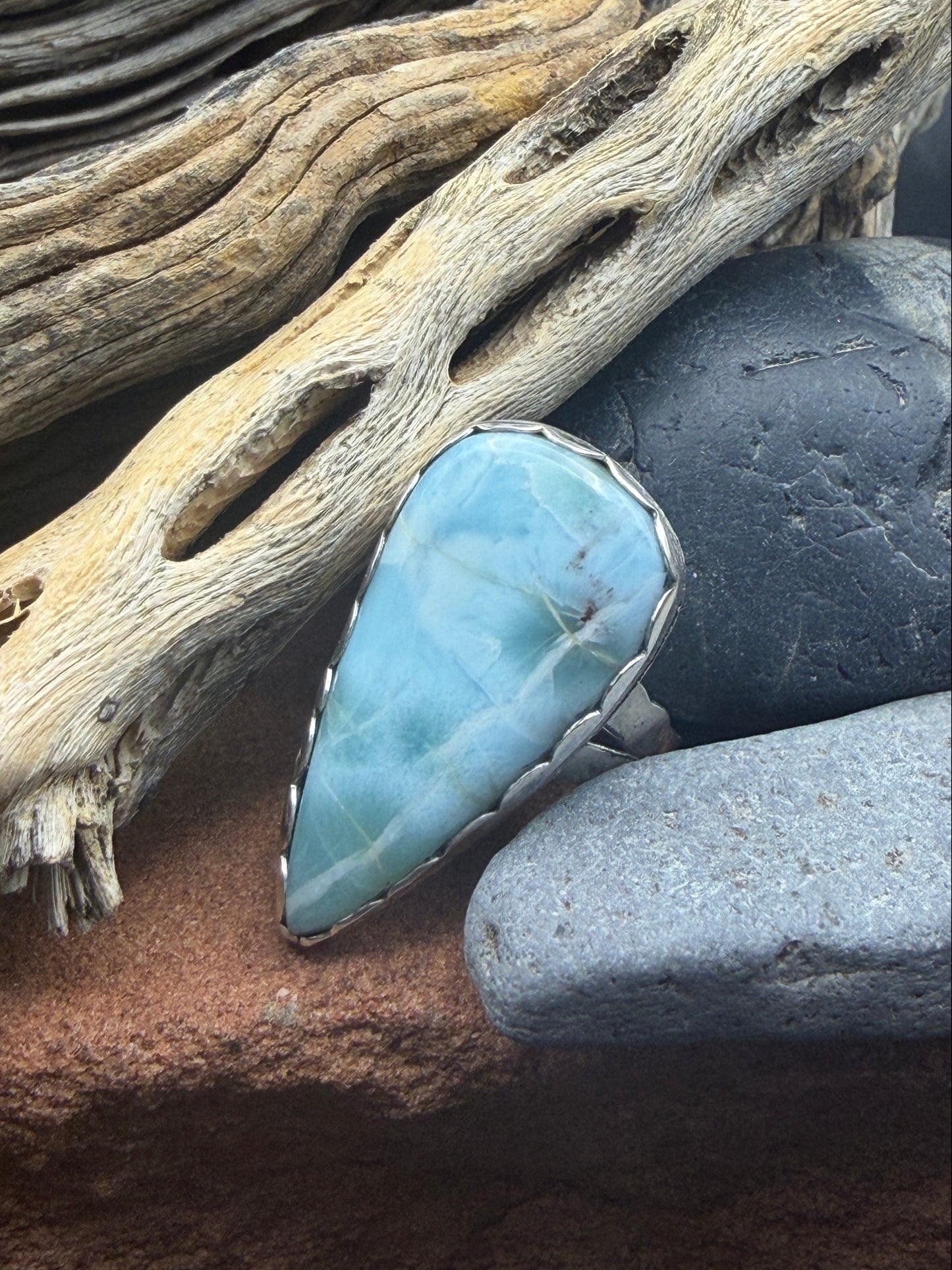 Larimar Ring