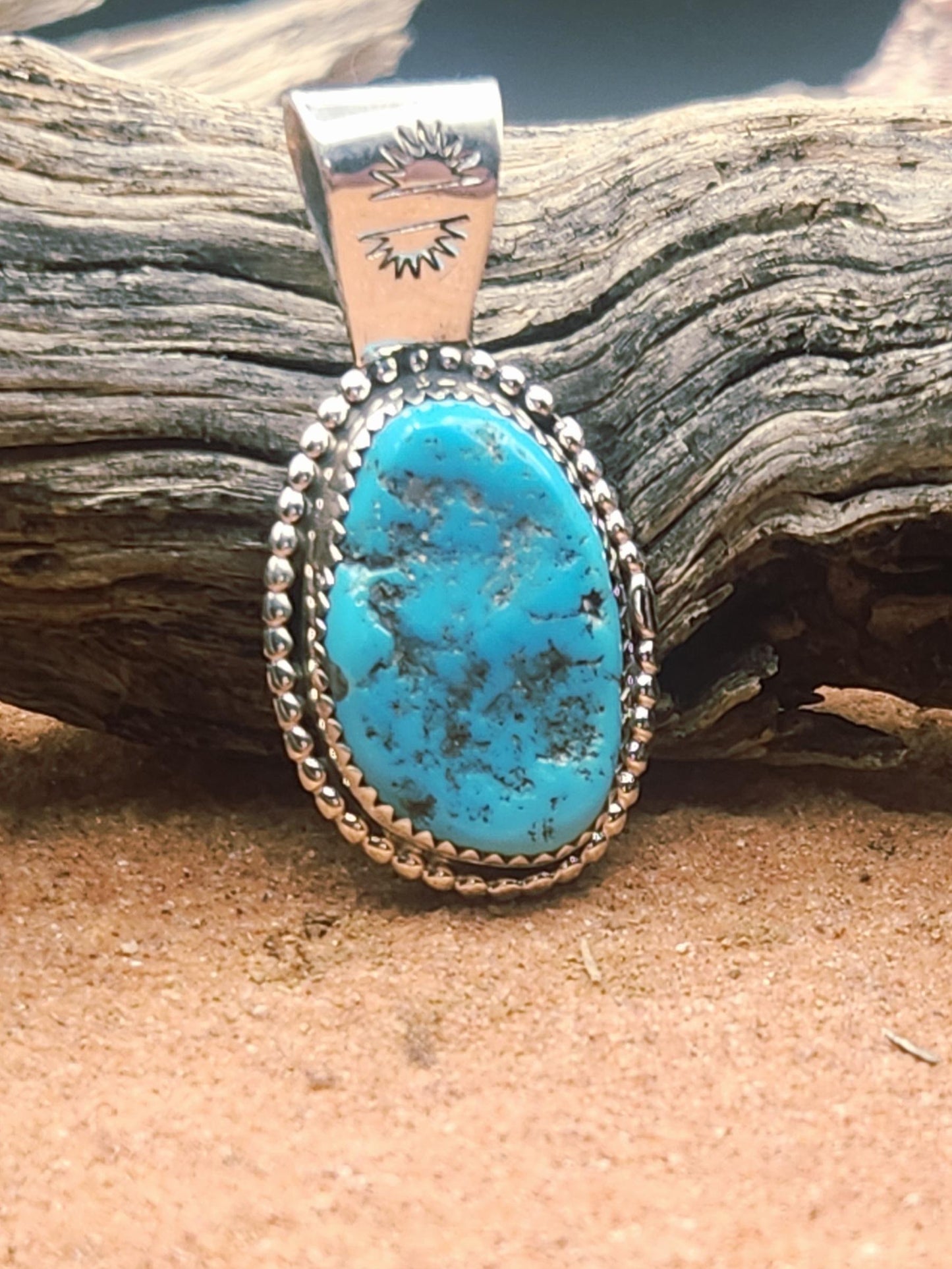 Kingman Turquoise Pendant