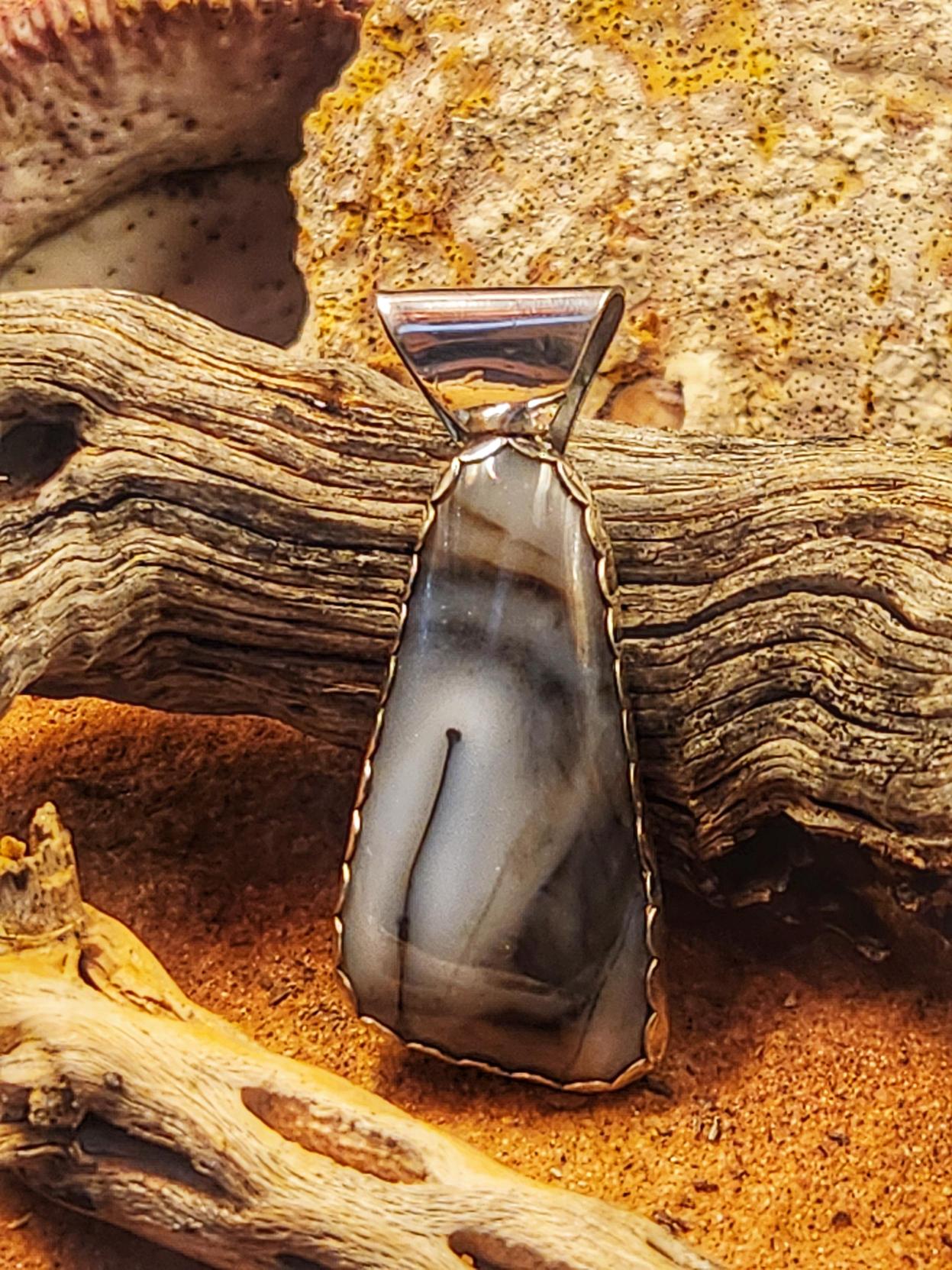 Montana Agate Pendant