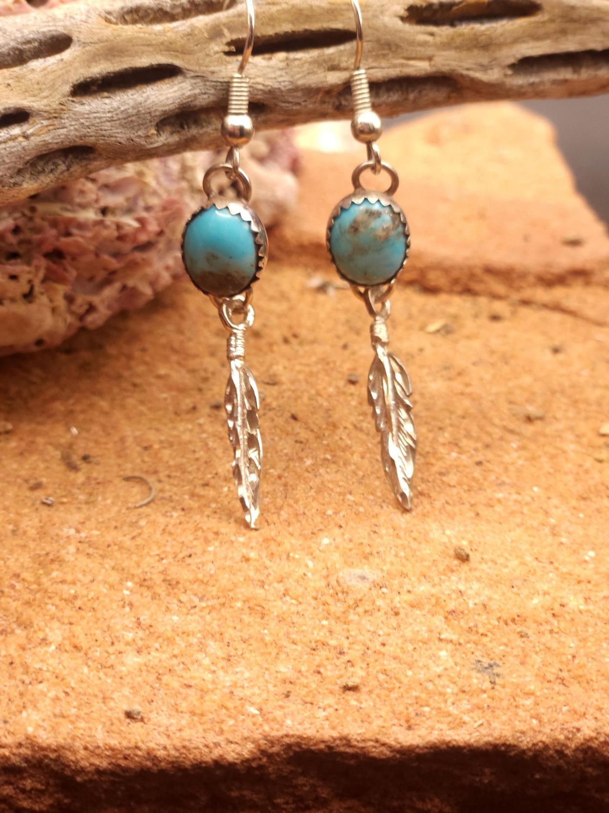 Kingman Turquoise Earrings