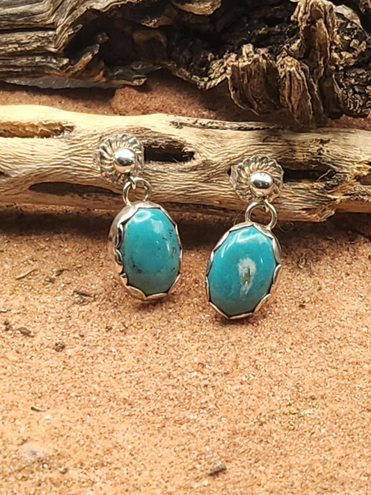 China Turquoise Earrings