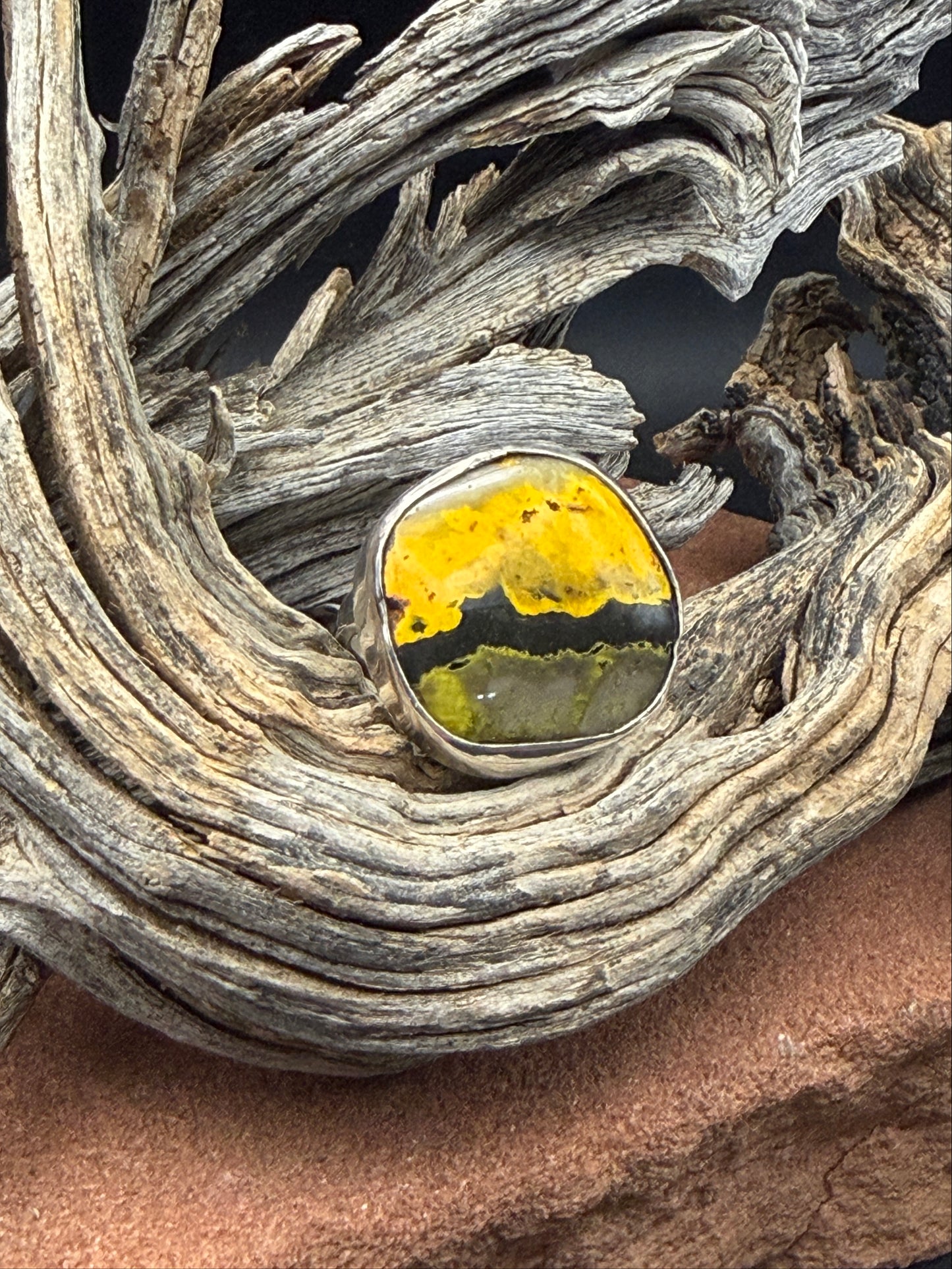 Bumblebee Jasper Ring