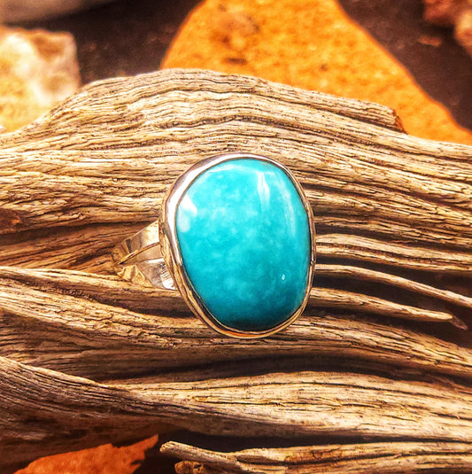 Sleeping Beauty Turquoise Ring
