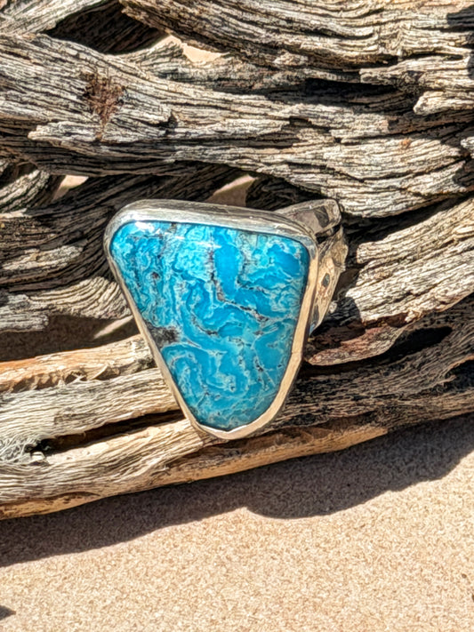 Desert River Turquoise Ring