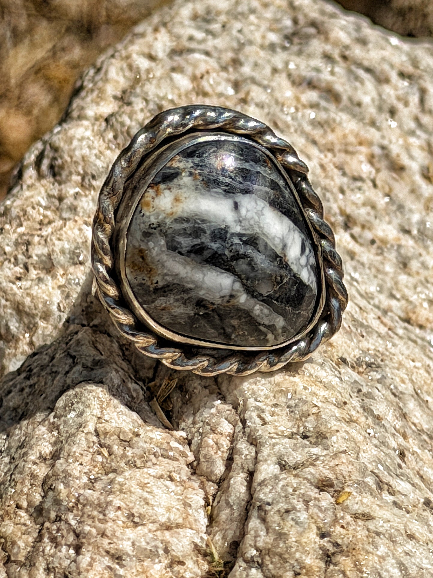 Painted Desert Vein Ring