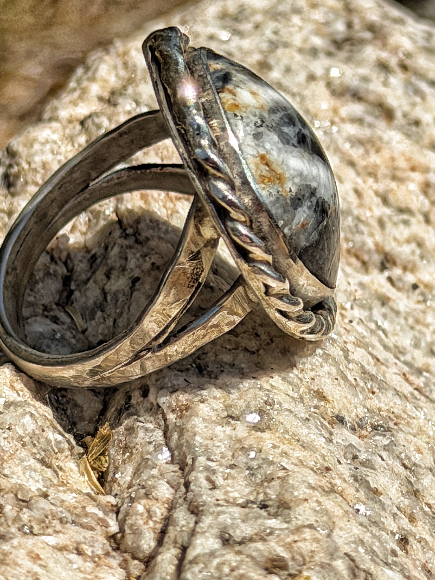 Painted Desert Vein Ring