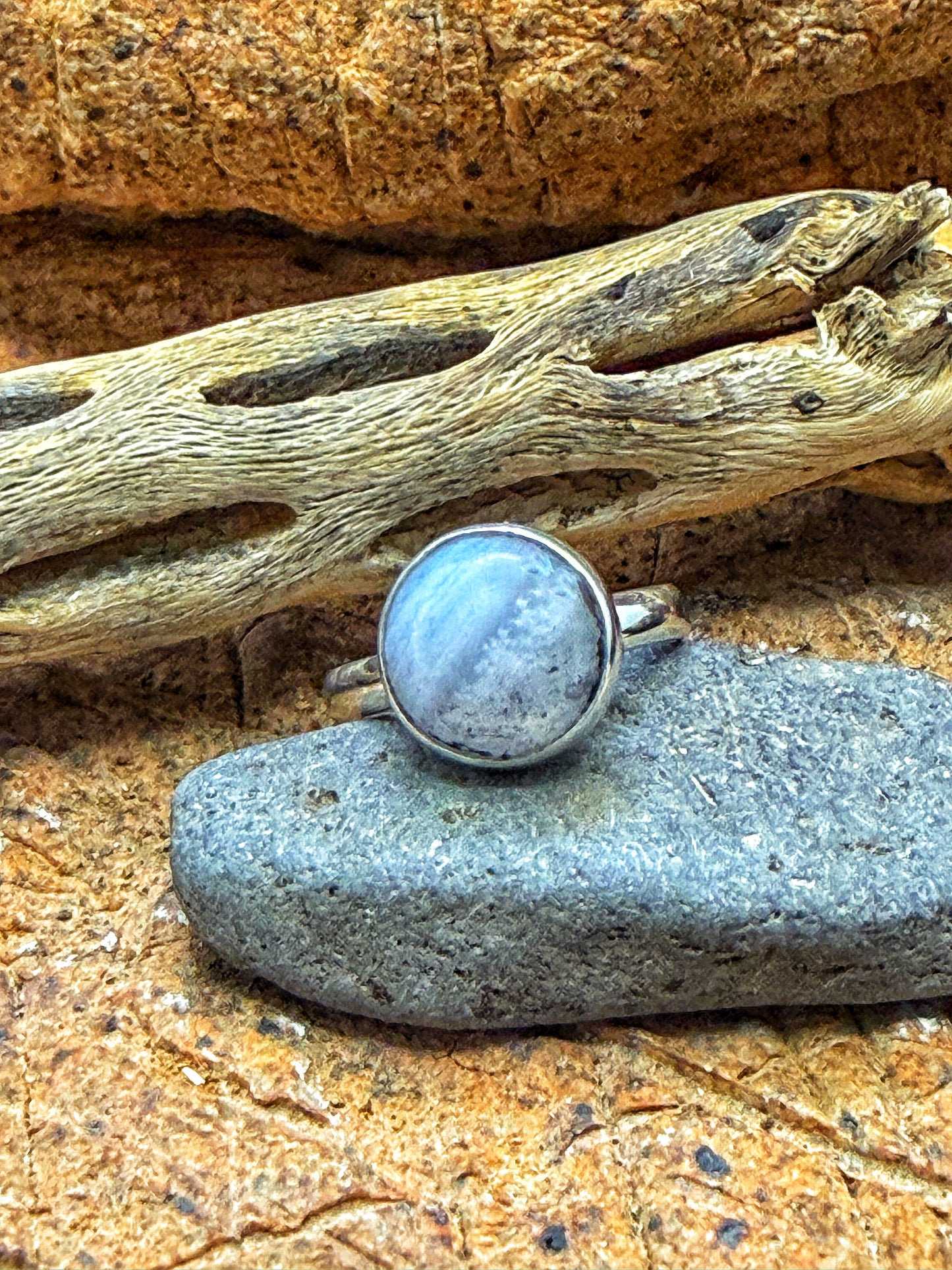 Silver Rain Mesa Ring