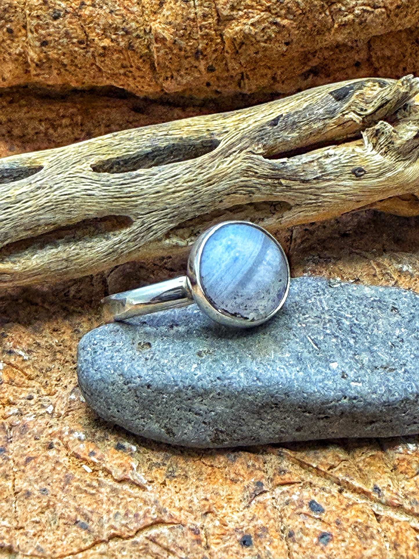 Silver Rain Mesa Ring