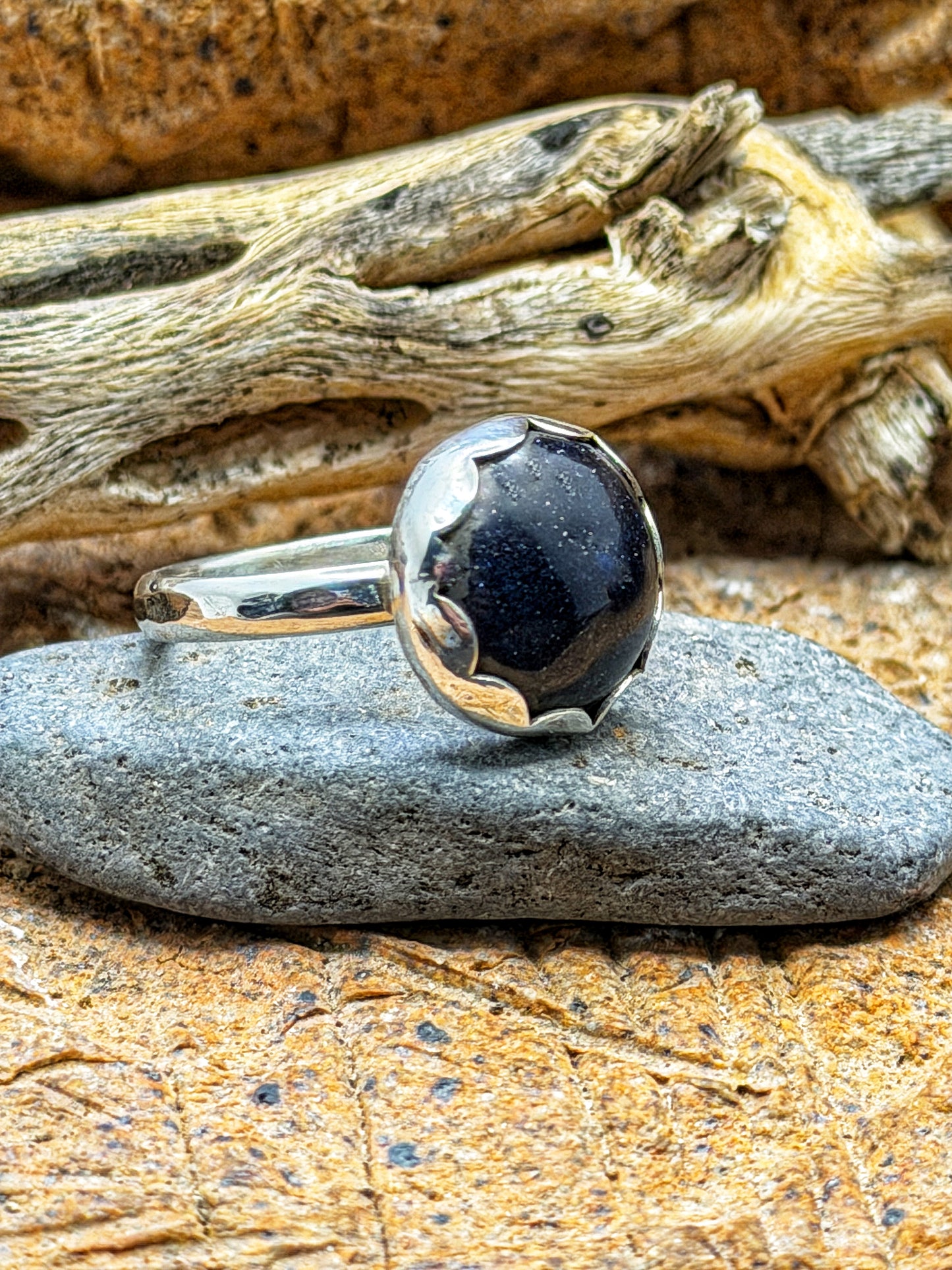 Moonshadow Spark Ring