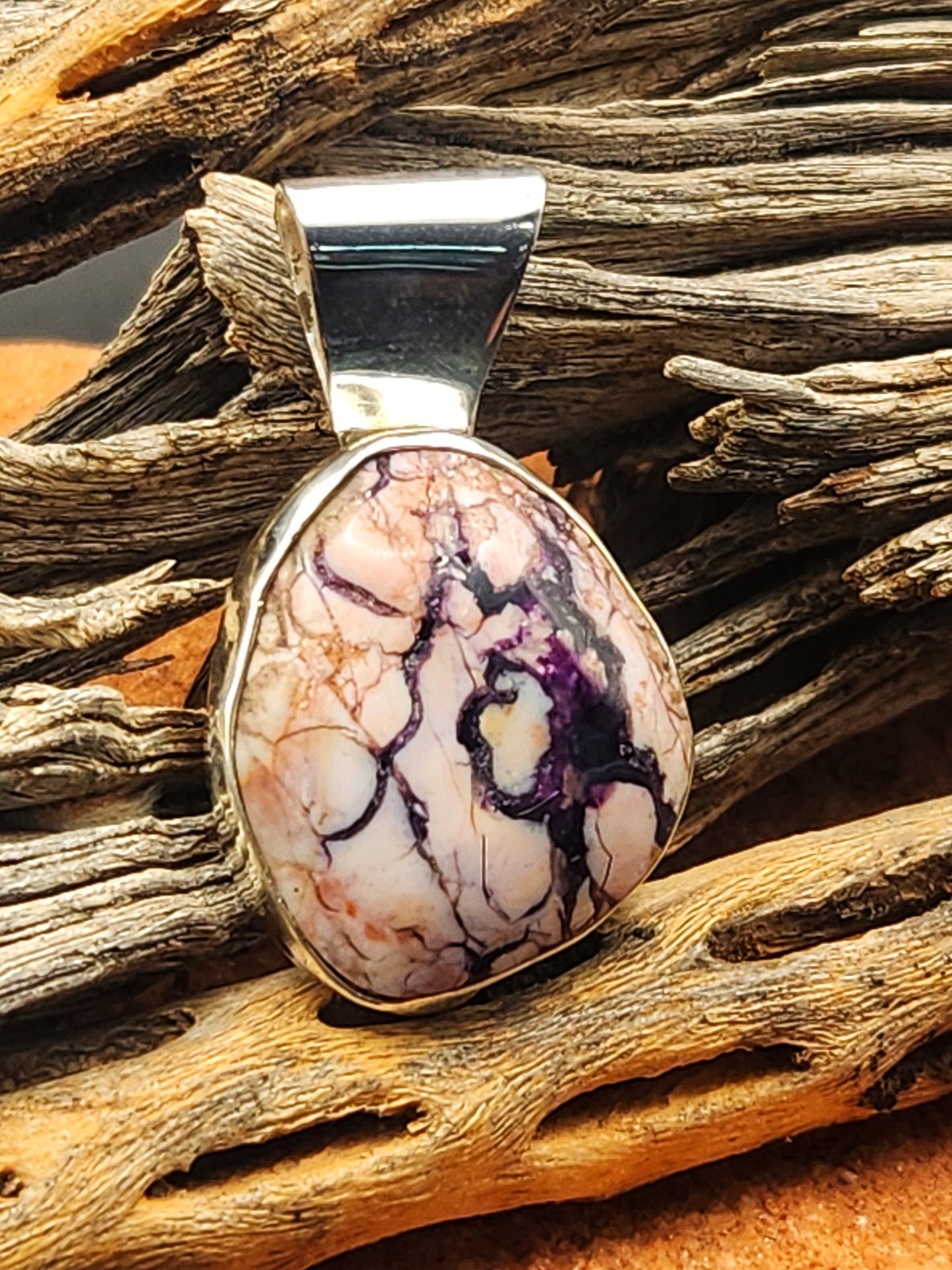 Tiffany Opal Fluorite Pendant