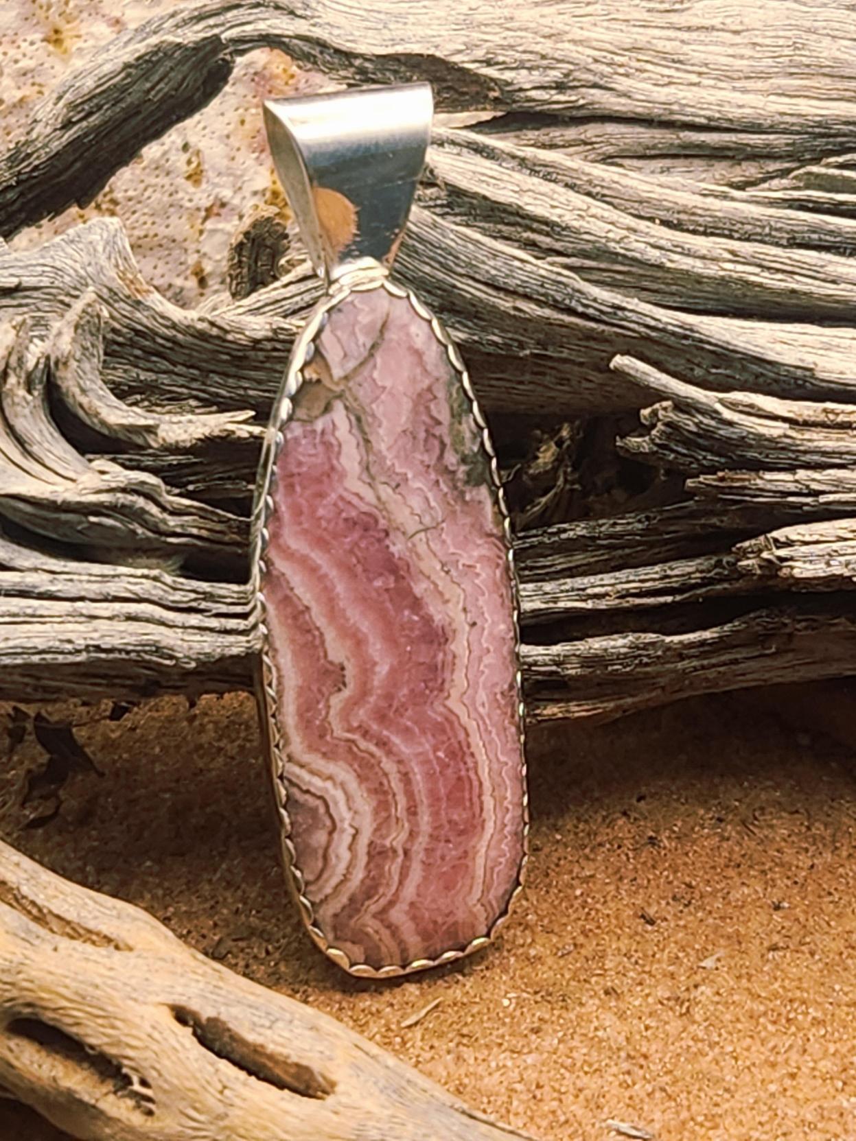 Rhodochrosite Pendant